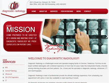 Tablet Screenshot of edmondradiology.com